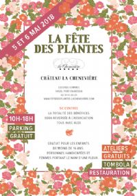 La Fête des Plantes au Château la Chenevière. Du 5 au 6 mai 2018 à Port-en-Bessin. Calvados.  10H00